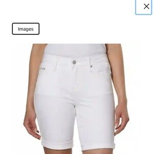 Calvin Klein Womens Denim City Bermuda Short